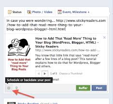 How to schedule facebook posts from facebook? How To Schedule Facebook Posts From Facebook