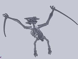 Pterodactyl For 3d Printing By Elliotracer Pterodactyl 3d Printing Dinosaur
