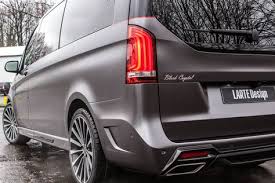 Larte Design Will Showcase This New Mercedes Benz V Class Dubbed Black Crystal At The Geneva Motor Show 2016 See It Mercedes Benz Mercedes Mercedes Benz Vito