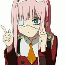 Eyeepatch Zero Two Cute Darling In The Franxx Anime Funny Cute Anime Character