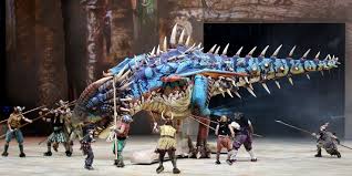 Excellent condition poseable wings wingspan = 27 inches length head to tail = 24 inches</p> How To Train Your Dragon Live Spectacular Theatrecrafts Com