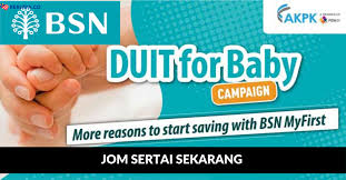 Maybe you would like to learn more about one of these? Duit For Baby Campaign Bsn My First Jom Sertai Sekarang