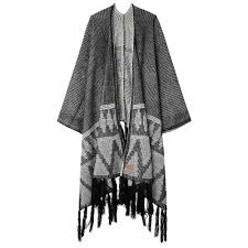 Livraison rapide, retours gratuits et paiement à la livraison. Brandy Femme Poncho Noir Pepe Jeans