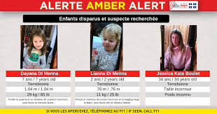 Amber alerts are shared on this account. Update Quebec Amber Alert Over Girls Found Safe And Sound
