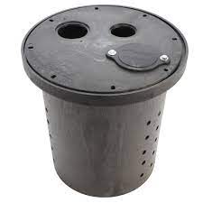 The single piece cover is injection molded structural foam polyethylene and provides superior structural toughness and reliability. K001308 Liberty Pumps K001308 Crawl Space Perforated Basin Cover 16 1 2 X 15