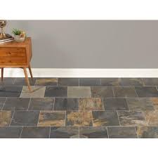 Indian Multicolor Slate Tile Floor Decor Slate Tile Floor Slate Tile Flooring