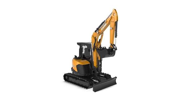 Case CX75 Offset Boom Excavator