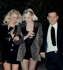 All images, video footage and other media are copyright to their respective owners, no copyright infringement is intended. Best Of Lucy Boynton Auf Twitter Lucy Boynton Julia Schlaepfer And Rami Malek Leaving The Saint Laurent Pre Golden Globes Party Yesterday