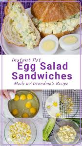 Egg Salad Served On A Flaky Croissant Is A Great Way To Enjoy Egg Salad Sandwiches This Sandwich Filling Is Pretty Trad Egg Salad Sandwiches Recipes Egg Salad