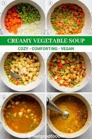 Creamy Vegetable Soup Recipe Creamy Vegetable Soups Recipes Vegetarian Vegetable Soup