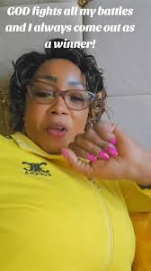 GOD fights all my battles and I always come out as a winner!