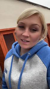 Lady Holding Jack Rabbit