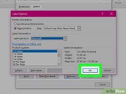 Number of labels per row (across) and per column (down) to start the create labels tool, open a new blank document in word. How To Create Labels In Microsoft Word With Pictures Wikihow