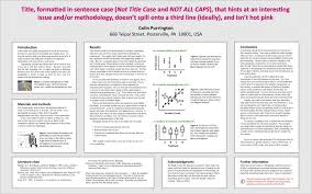 Designing Conference Posters Colin Purrington Scientific Poster Conference Poster Research Poster