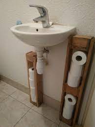 meuble de toilette porte papier toilette en palette diy rangement papier toilette meuble toilette meuble wc bois