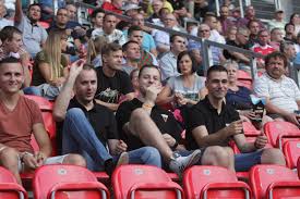 Sołectwo łąka z lotu ptaka. Gks Tychy Bruk Bet Termalica Nieciecza Tyszanie Pozdrawiali Katowicka Giekse Zdjecia Kibicow Sportowy24