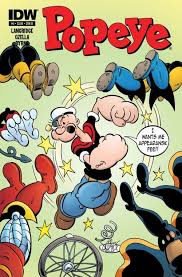 How Awesome Is That Popeye 4 Variant Cover Popeye Cartoon Vintage Comic Books Old Cartoons