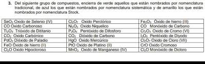 Contamos con diversos kits : Nomenclatura Tradicional Del Monoxido De Carbono