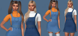 But how to wearthem without looking frumpy? Best Sims 4 Overalls Cc For Female Sim Outfits All Free Fandomspot