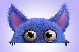 Touching, and at the same time funny that even adults and elderly people find them interesting to watch. Hd Wallpaper 3d Funny Cute Monster Cartoon Wallpaper Flare