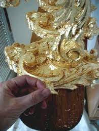 How To Gold Leaf Gilding And Gold Leafing Techniques Gold Leaf Silver Leaf Copper Leaf Gold Leaf Furniture Gold Leaf Diy Gold Leaf