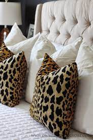 Fall In Love Room Reveal Leopard Pillows Leopard Bedroom Home