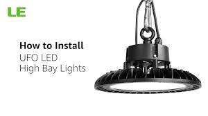This euri lighting remote control adds more ways to control your euri lighting led ufo high bay lights! How To Hang Ufo Led High Bay Lights Youtube