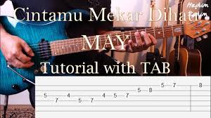 Tabs and sheet music search engine. May Cintamu Mekar Dihati Guitar Intro Solo Outro Tutorial With Tab Youtube