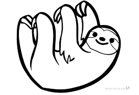 Check spelling or type a new query. Simple Sloth Clipart Black And White Novocom Top