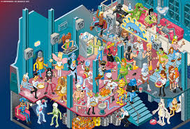 Alle news und infos zu apobank finden sie hier. Christoph Hoppenbrock Illustrator Apotheker Und Arztebank Editorial Wimmelbild