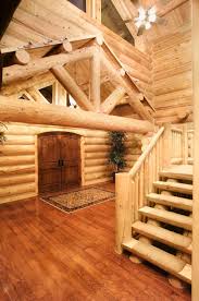 Is laminate flooring good for whole house? Interiors Yellowstone Log Homes
