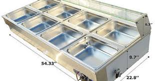 8 Pot Commercial Bain Marie Buffet Steam Table Food Warmer With Pans And Covers Electric Foods Bbq Kitchen Steam Tables