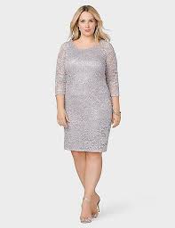 Plus Size Sequined Lace Sheath Dress Dressbarn Dresses Sheath Dress Lace Sheath Dress