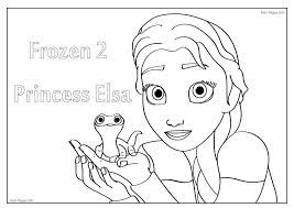 · cartoon free coloring pages for kids free printable coloring pages, connect the dot pages and color by numbers pages for kids. New Princess Elsa Frozen 2 Coloring Page Kids Pages Info