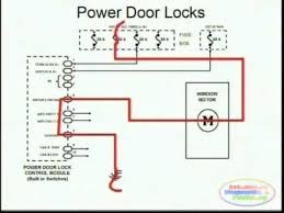Door lock actuator wiring diagram source: Power Door Locks Wiring Diagram Youtube