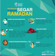 Tips Sentiasa Segar Di Bulan Ramadan