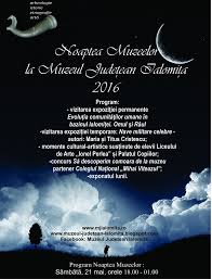 Noaptea europeană a muzeelor 2016. Noaptea Muzeelor La Muzeul JudeÈ›ean IalomiÈ›a Muzeul JudeÈ›ean IalomiÈ›a