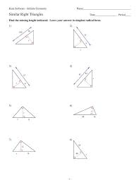 Triangle segments (ma.g.4.2 and ma.g.4.5). Right Triangles Test Answer Key