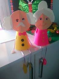 Dzien Babci I Dziadka Babcia I Dziadek Preschool Crafts Paper Cup Crafts Creative Crafts