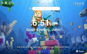 This extension for super fans who like game!! Minecraft Wallpaper And Tab Full Hd Supertab Themes