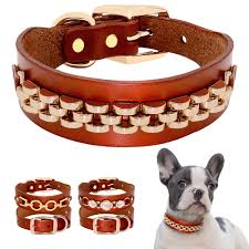Check spelling or type a new query. Fashion Leather Dog Collar For Small And Medium Dogs With Metal Accessories My Pet World Store