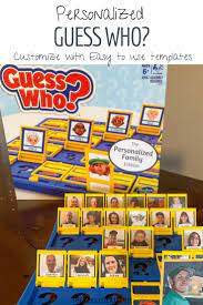 Diy Guess Who Personalized Game Inexpensive Diy Gifts Best Friend Crafts Best Gifts For Him