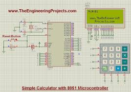 Design A Simple Calculator With 8051 Microcontroller Simple Calculator Microcontrollers Basic Calculators