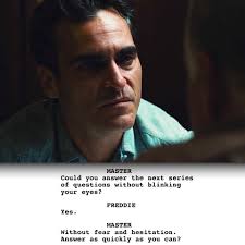 No Blinking 👀 scene from #TheMaster (2012), Where does this film rank in  #PaulThomasAnderson’s filmography?, Buy or rent the film:  https://amzn.to/3asT3CJ