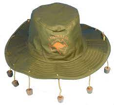 Image Result For Straw Hat With Corks Australian Hat Australian Cork Hat Hats