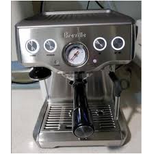 The machine will indicate it is ready for descaling when the power button, 1 cup button, clean/descale indicator and hot water/ steam indicator are all illuminated (solid on). Breville Infuser Bes840 Espresso Machine Tv Home Appliances Kitchen Appliances Coffee Machines Makers On Carousell