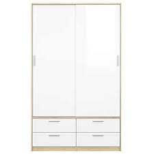 Check spelling or type a new query. Armoire 2 Portes 4 Tiroirs Lake Coloris Blanc Chene Sonoma Vente De Armoire Conforama