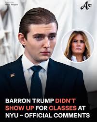 According to some, the president's son was seen "working