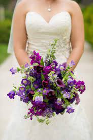Royal purple purple wedding bouquets. Purple Bridal Bouquets Orange Blossom Bride