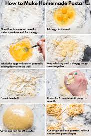 How To Make Homemade Pasta Dough Homemade Pasta Recipe Homemade Pasta Easy Homemade Pasta
